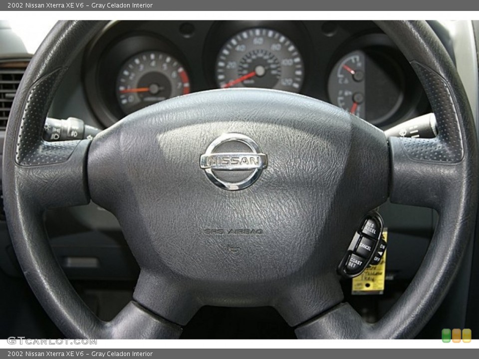 Gray Celadon Interior Steering Wheel for the 2002 Nissan Xterra XE V6 #69466981
