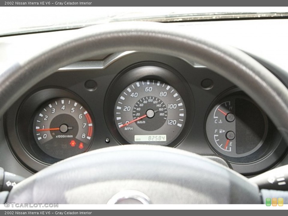 Gray Celadon Interior Gauges for the 2002 Nissan Xterra XE V6 #69466990