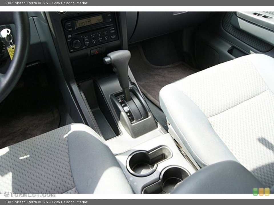 Gray Celadon Interior Transmission for the 2002 Nissan Xterra XE V6 #69467029