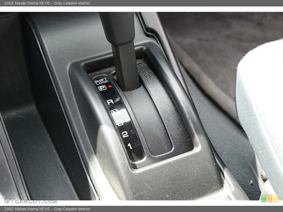 Gray Celadon Interior Transmission for the 2002 Nissan Xterra XE V6 #69467080