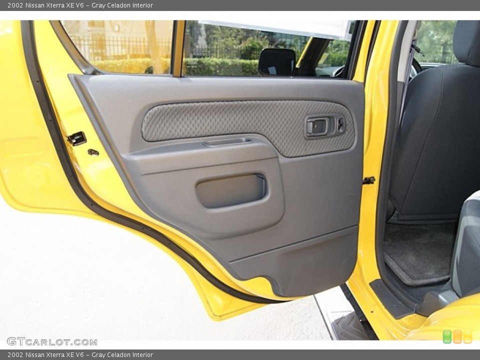 Gray Celadon Interior Door Panel for the 2002 Nissan Xterra XE V6 #69467096