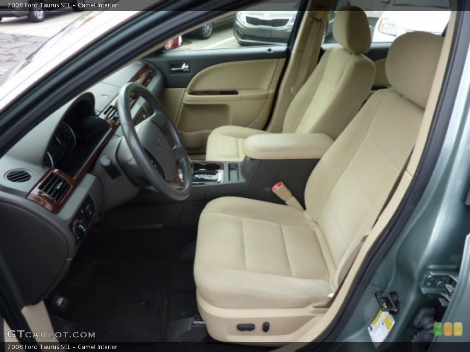 Camel Interior Front Seat for the 2008 Ford Taurus SEL #69468001