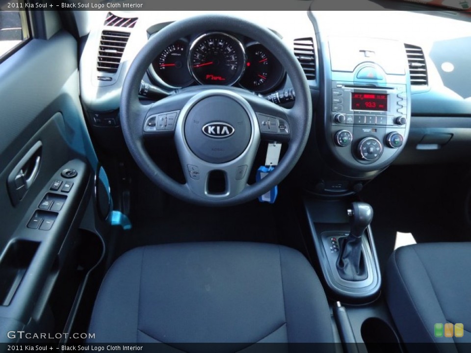 Black Soul Logo Cloth Interior Dashboard for the 2011 Kia Soul + #69470674