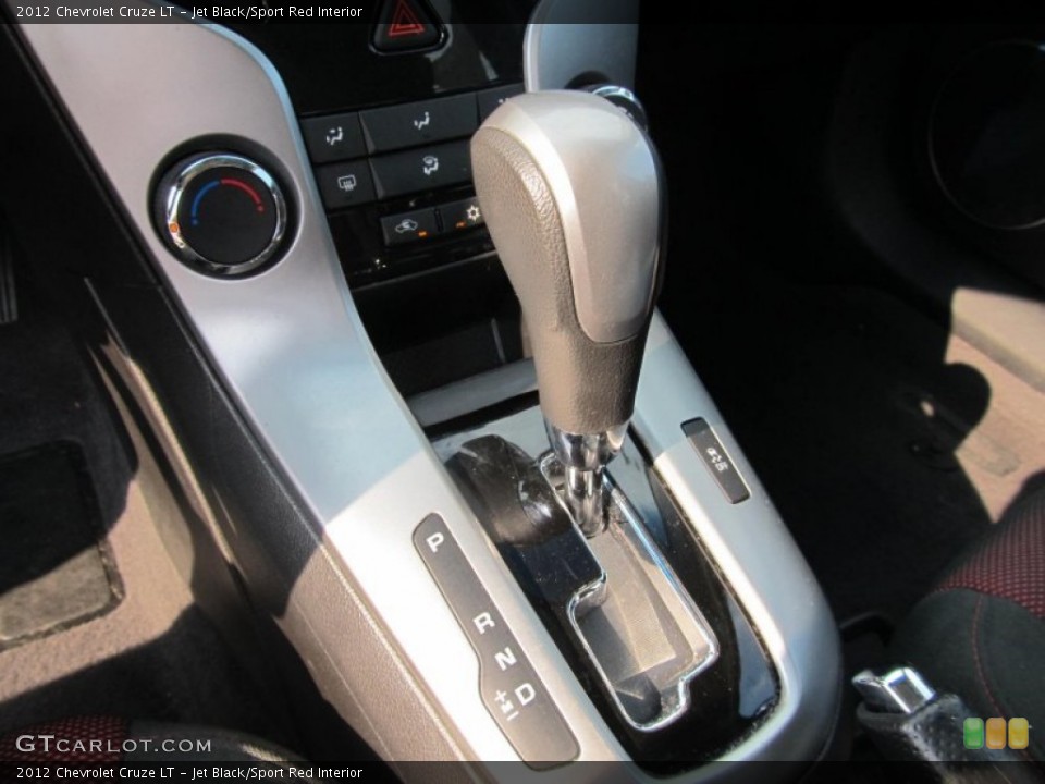 Jet Black/Sport Red Interior Transmission for the 2012 Chevrolet Cruze LT #69471706