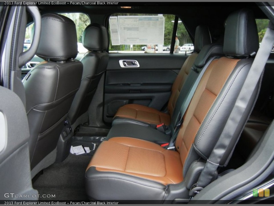 Pecan/Charcoal Black Interior Rear Seat for the 2013 Ford Explorer Limited EcoBoost #69471994