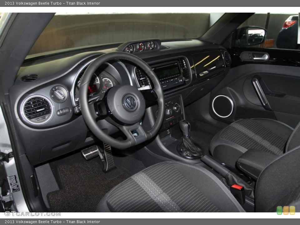 Titan Black Interior Prime Interior for the 2013 Volkswagen Beetle Turbo #69474976