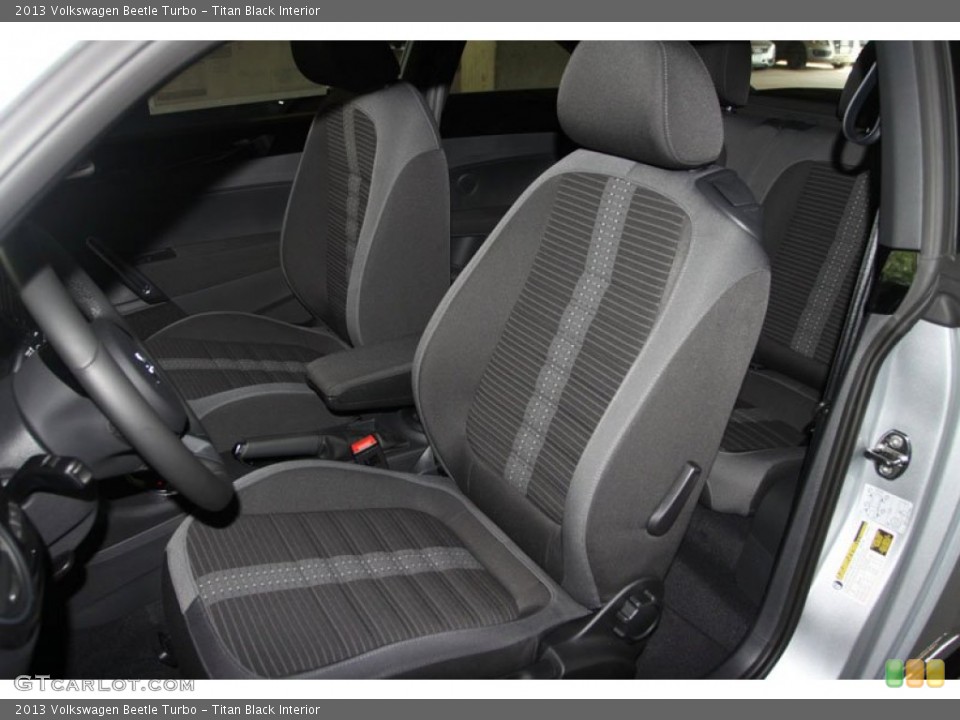 Titan Black Interior Front Seat for the 2013 Volkswagen Beetle Turbo #69474985