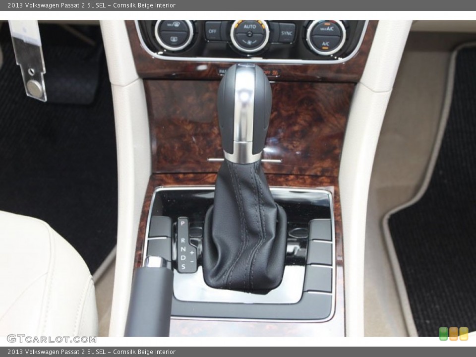 Cornsilk Beige Interior Transmission for the 2013 Volkswagen Passat 2.5L SEL #69476240