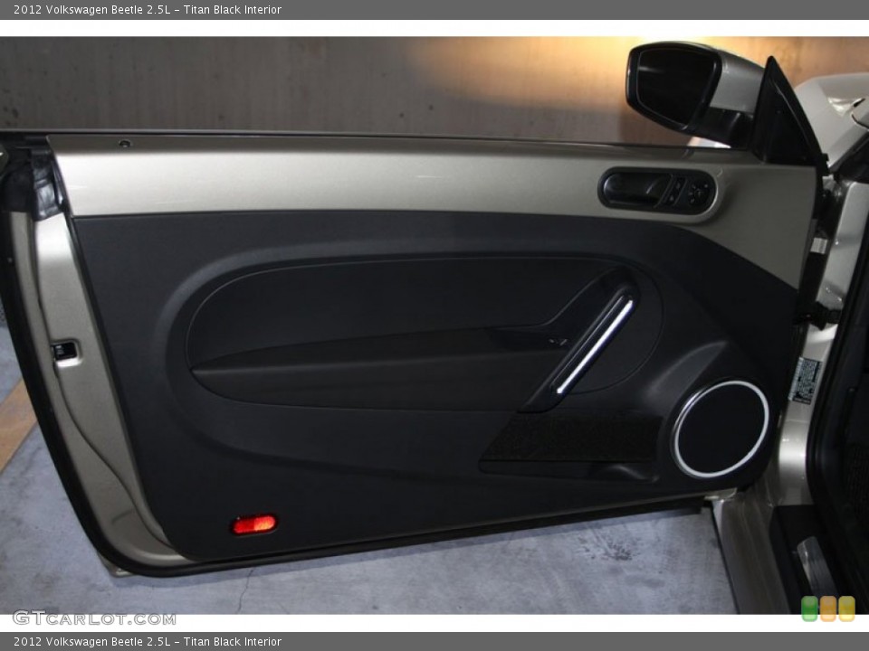 Titan Black Interior Door Panel for the 2012 Volkswagen Beetle 2.5L #69476662