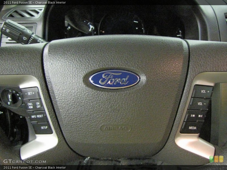 Charcoal Black Interior Controls for the 2011 Ford Fusion SE #69477208