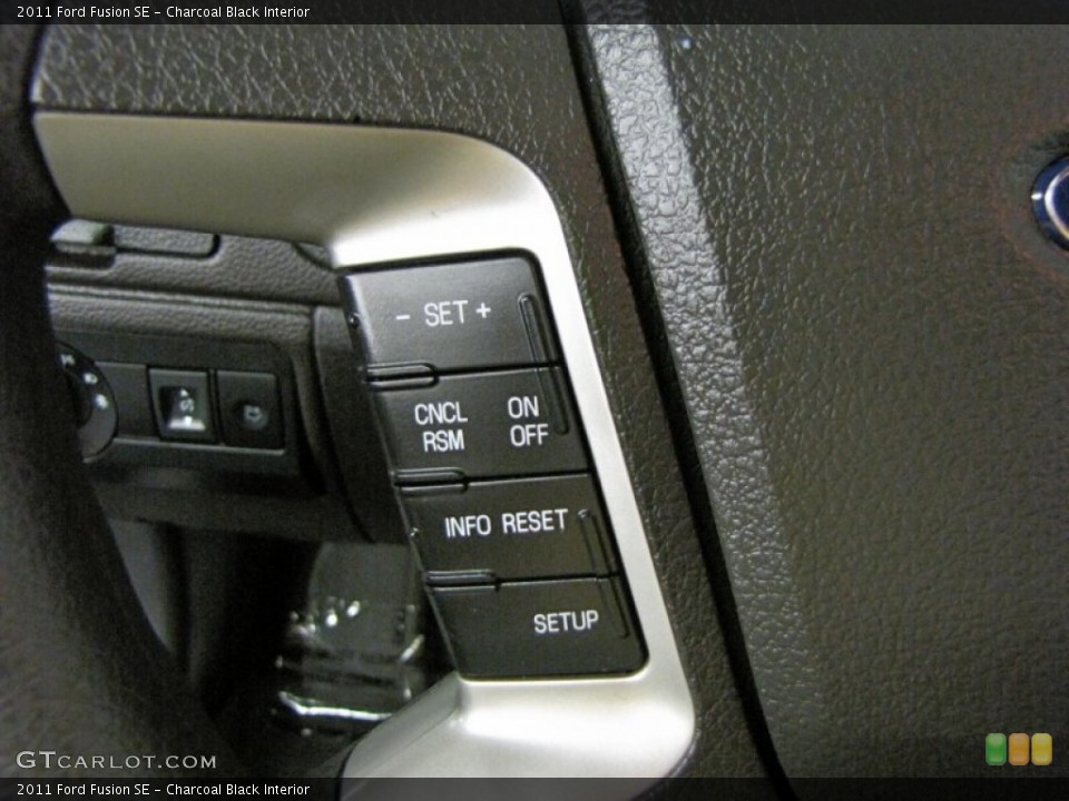 Charcoal Black Interior Controls for the 2011 Ford Fusion SE #69477217
