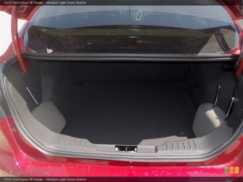 Medium Light Stone Interior Trunk for the 2013 Ford Focus SE Sedan #69478270