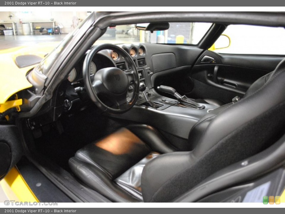 Black Interior Prime Interior for the 2001 Dodge Viper RT-10 #69479836