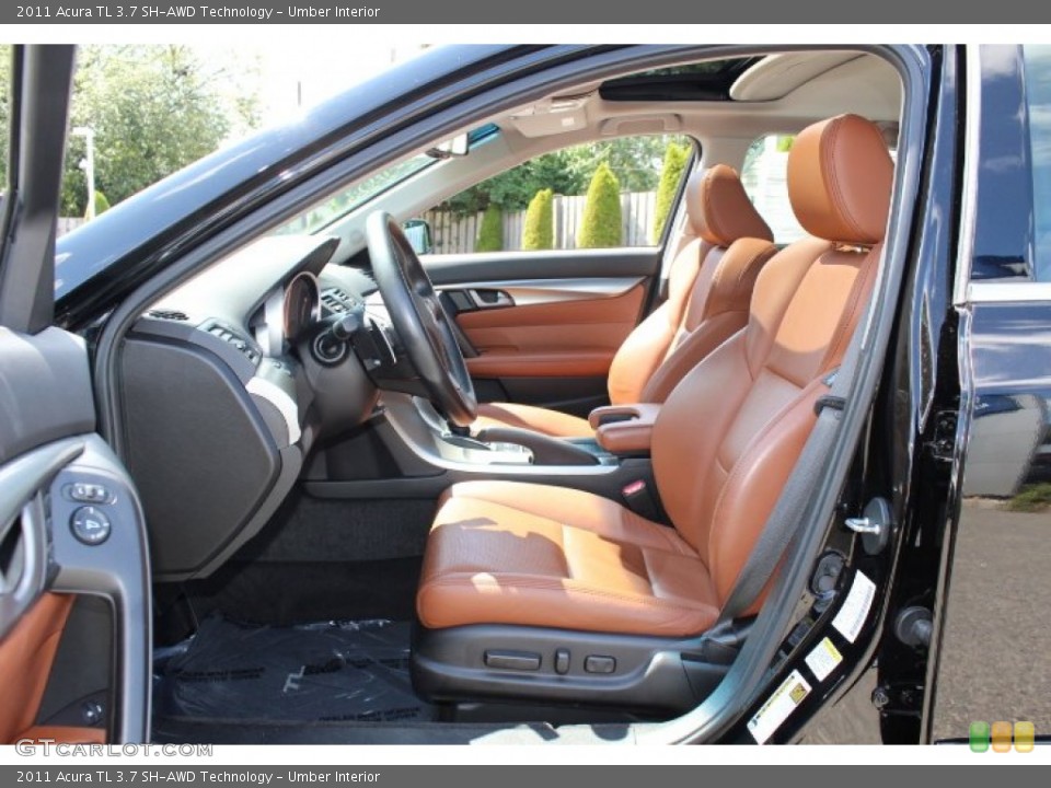 Umber Interior Front Seat for the 2011 Acura TL 3.7 SH-AWD Technology #69480196