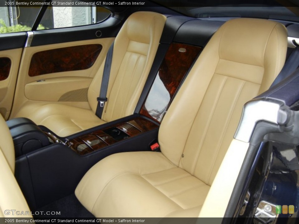 Saffron Interior Rear Seat for the 2005 Bentley Continental GT  #69480895