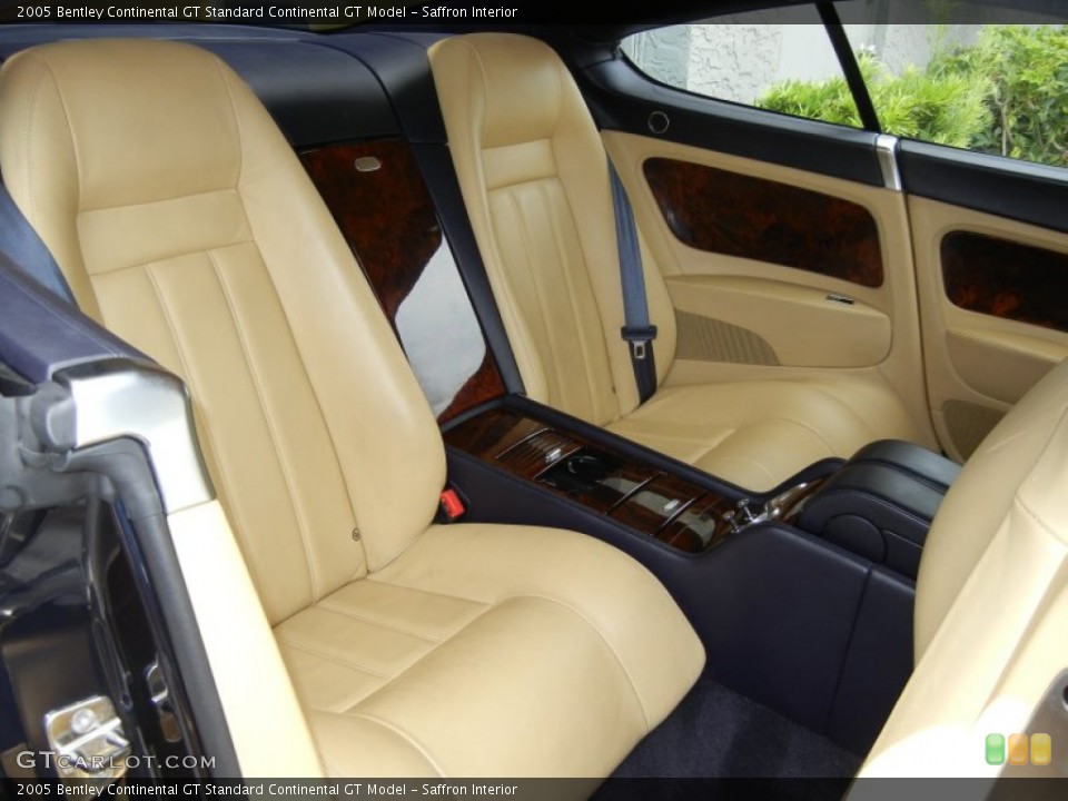 Saffron Interior Rear Seat for the 2005 Bentley Continental GT  #69480904