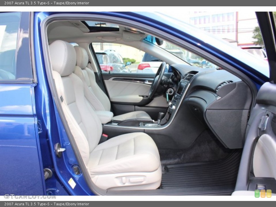 Taupe/Ebony Interior Photo for the 2007 Acura TL 3.5 Type-S #69480958