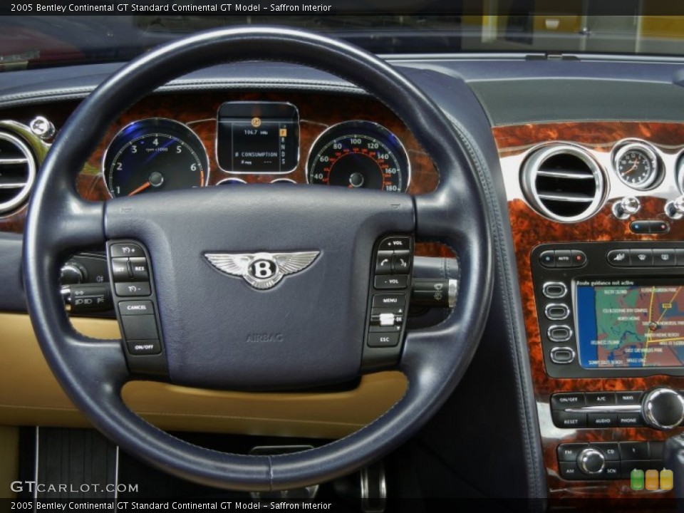 Saffron Interior Steering Wheel for the 2005 Bentley Continental GT  #69480988