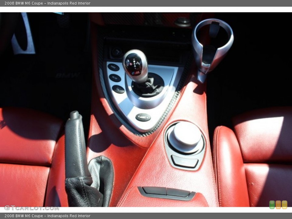 Indianapolis Red Interior Transmission for the 2008 BMW M6 Coupe #69482596
