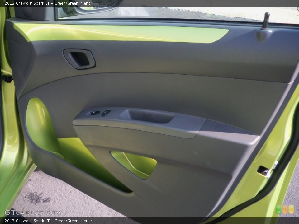 Green/Green Interior Door Panel for the 2013 Chevrolet Spark LT #69486946