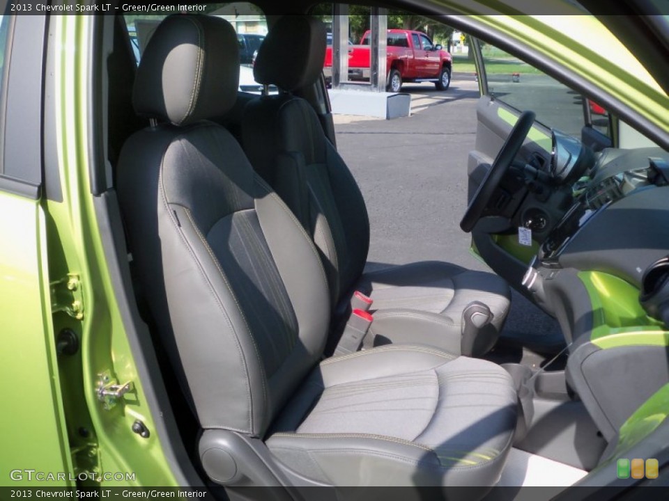Green/Green Interior Front Seat for the 2013 Chevrolet Spark LT #69486955