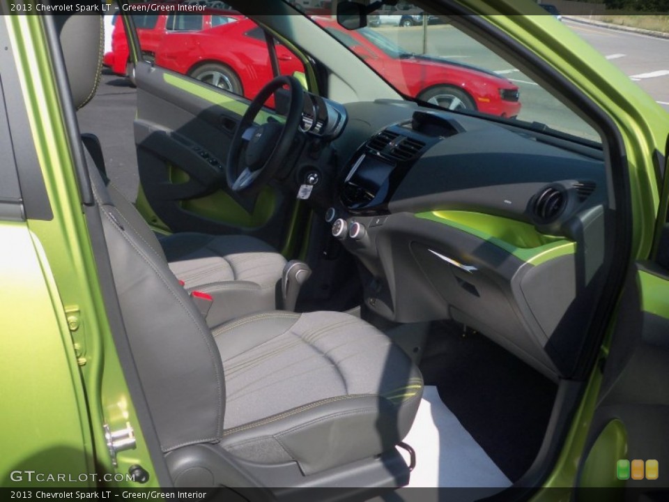 Green/Green Interior Dashboard for the 2013 Chevrolet Spark LT #69486964