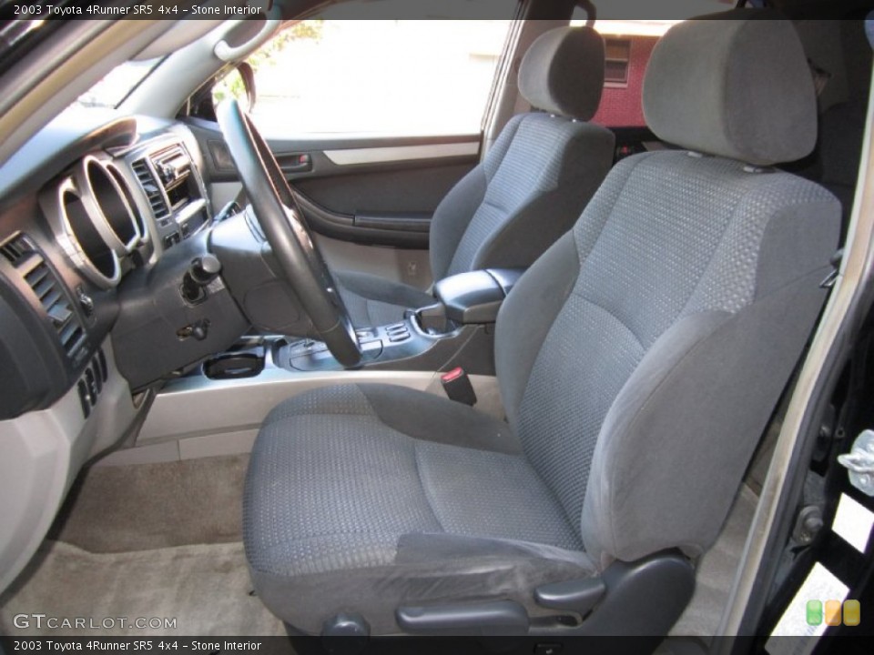Stone Interior Front Seat for the 2003 Toyota 4Runner SR5 4x4 #69488506