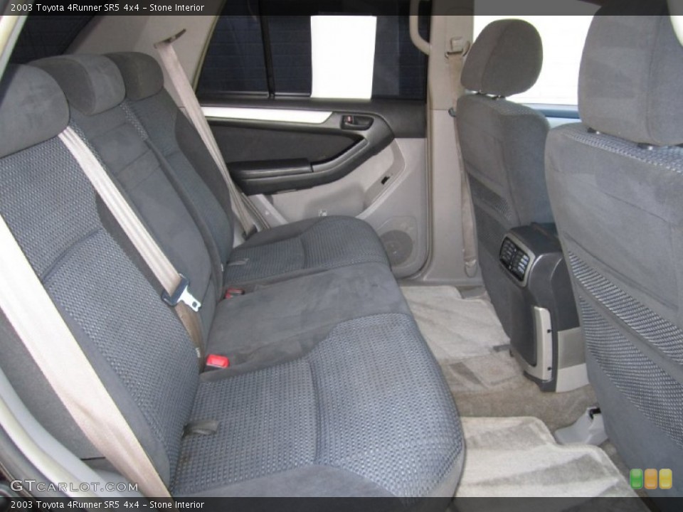 Stone Interior Rear Seat for the 2003 Toyota 4Runner SR5 4x4 #69488554