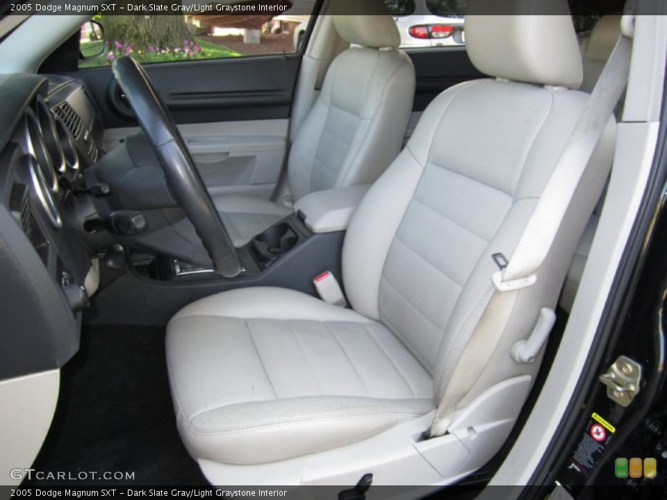 Dark Slate Gray/Light Graystone Interior Front Seat for the 2005 Dodge Magnum SXT #69488800