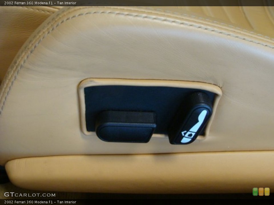Tan Interior Controls for the 2002 Ferrari 360 Modena F1 #69489427
