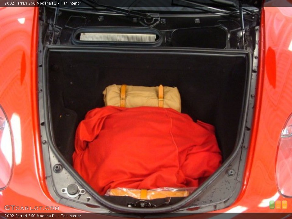 Tan Interior Trunk for the 2002 Ferrari 360 Modena F1 #69489568