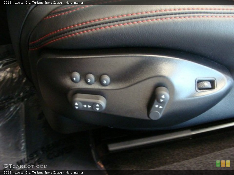 Nero Interior Controls for the 2013 Maserati GranTurismo Sport Coupe #69489703