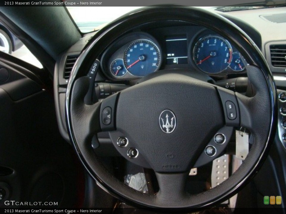 Nero Interior Steering Wheel for the 2013 Maserati GranTurismo Sport Coupe #69489730
