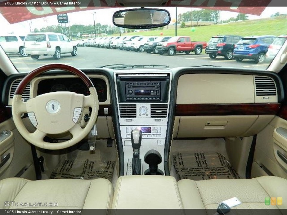 Camel Interior Dashboard for the 2005 Lincoln Aviator Luxury #69489907