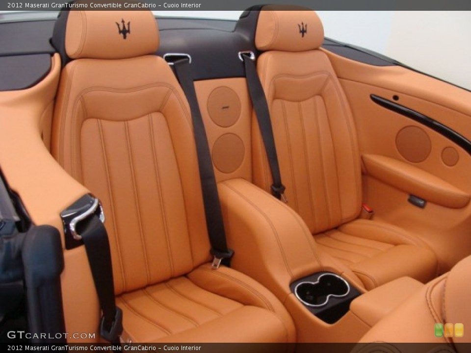 Cuoio Interior Photo for the 2012 Maserati GranTurismo Convertible GranCabrio #69490396