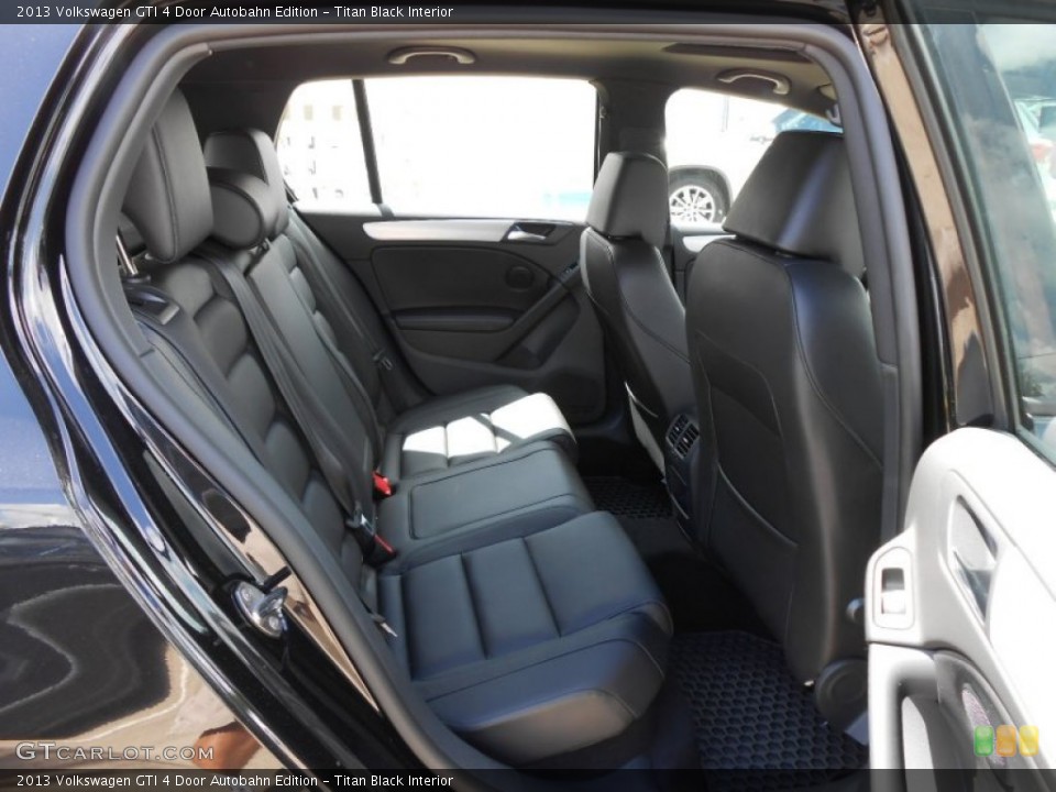 Titan Black Interior Photo for the 2013 Volkswagen GTI 4 Door Autobahn Edition #69491599