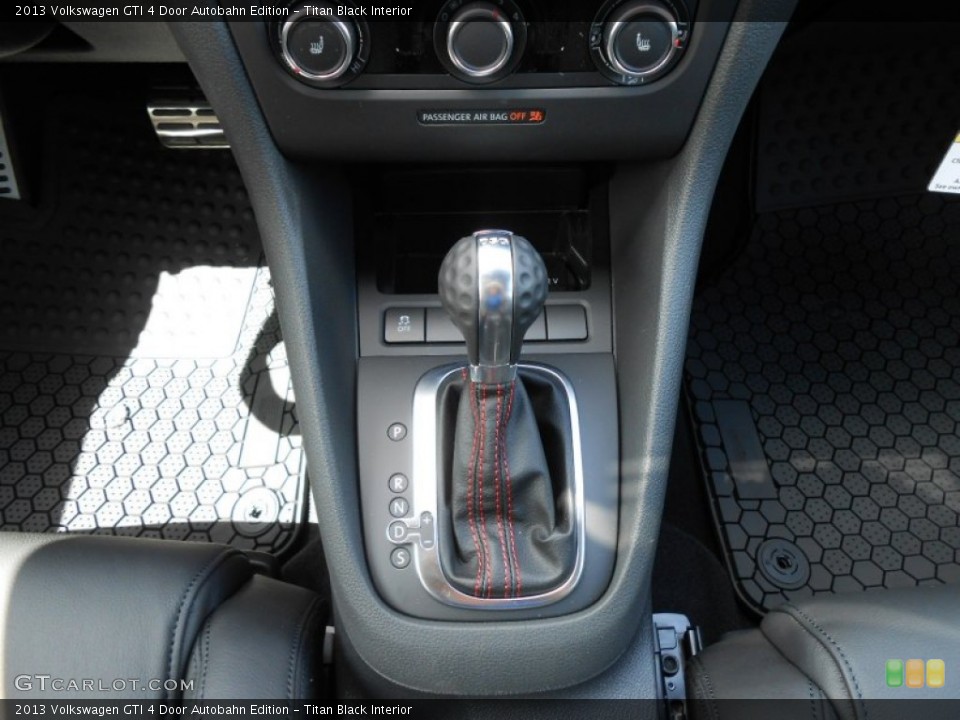 Titan Black Interior Transmission for the 2013 Volkswagen GTI 4 Door Autobahn Edition #69491641