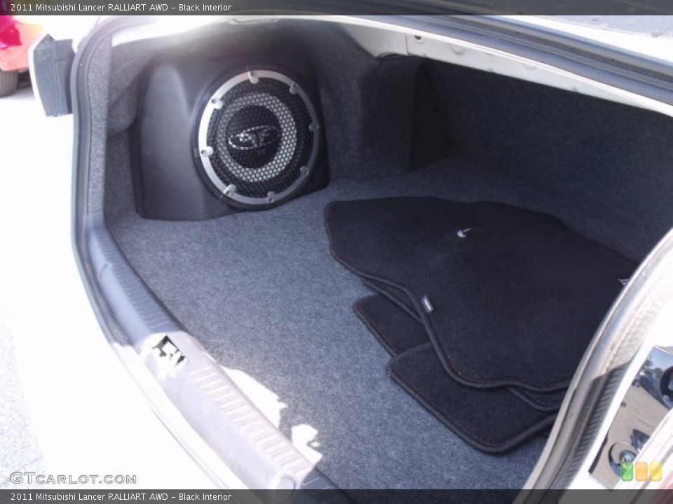 Black Interior Audio System for the 2011 Mitsubishi Lancer RALLIART AWD #69492475