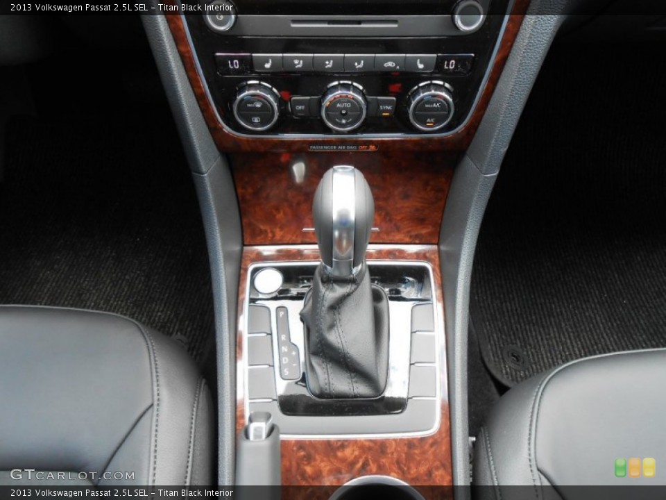 Titan Black Interior Transmission for the 2013 Volkswagen Passat 2.5L SEL #69493519