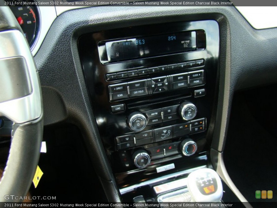 Saleen Mustang Week Special Edition Charcoal Black Interior Controls for the 2011 Ford Mustang Saleen S302 Mustang Week Special Edition Convertible #69493594