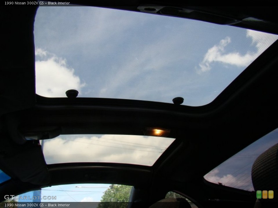 Black Interior Sunroof for the 1990 Nissan 300ZX GS #69493981