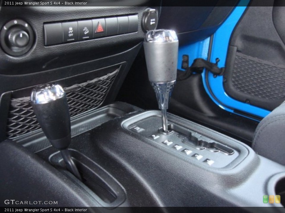 Black Interior Transmission for the 2011 Jeep Wrangler Sport S 4x4 #69494707