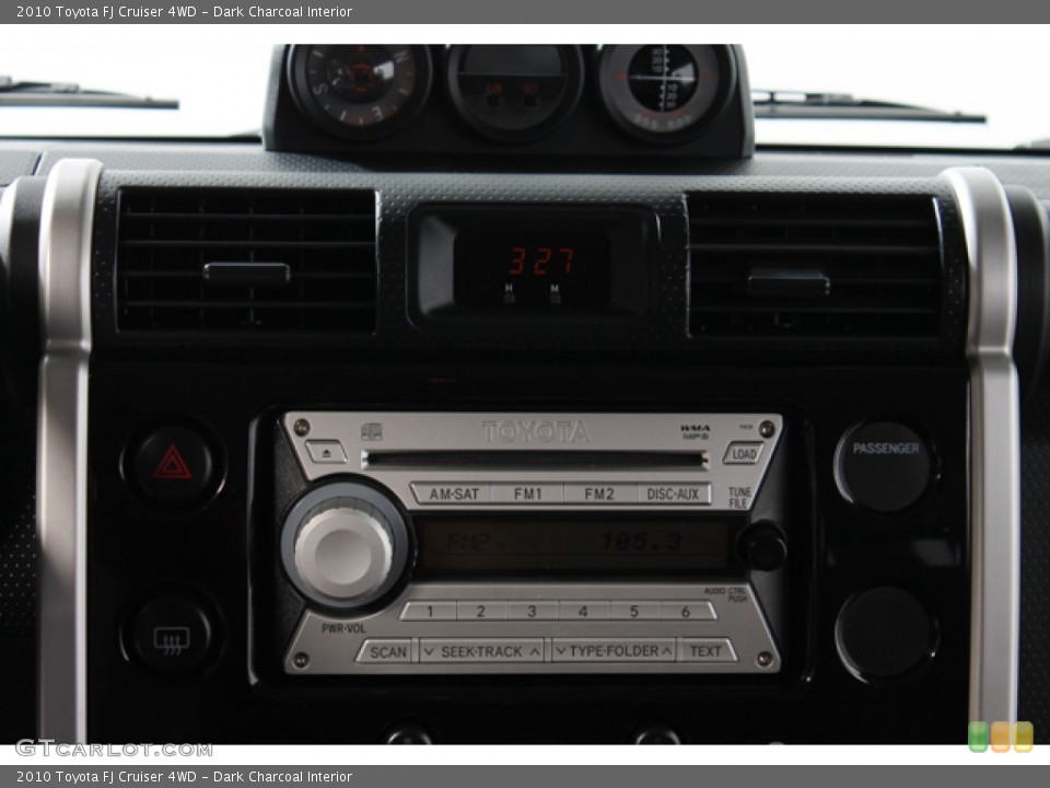 Dark Charcoal Interior Audio System for the 2010 Toyota FJ Cruiser 4WD #69495275