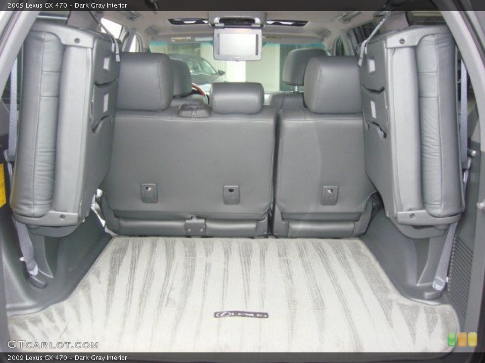 Dark Gray Interior Trunk for the 2009 Lexus GX 470 #69496422