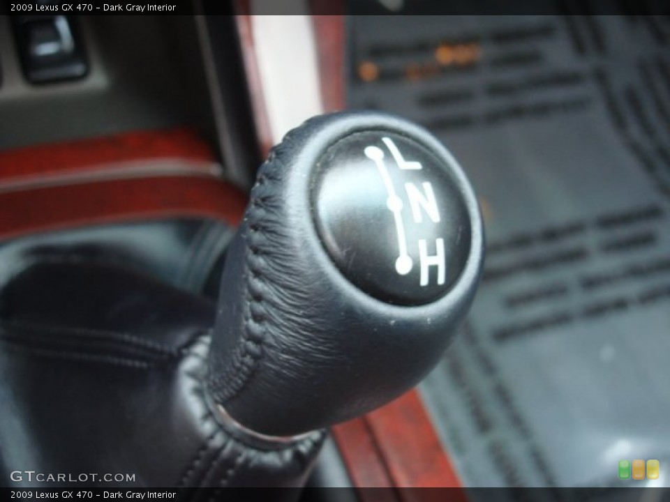 Dark Gray Interior Controls for the 2009 Lexus GX 470 #69496521