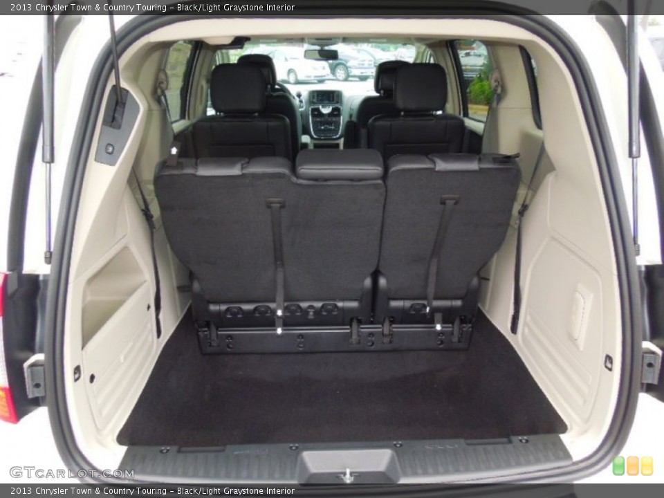 Black/Light Graystone Interior Trunk for the 2013 Chrysler Town & Country Touring #69500857