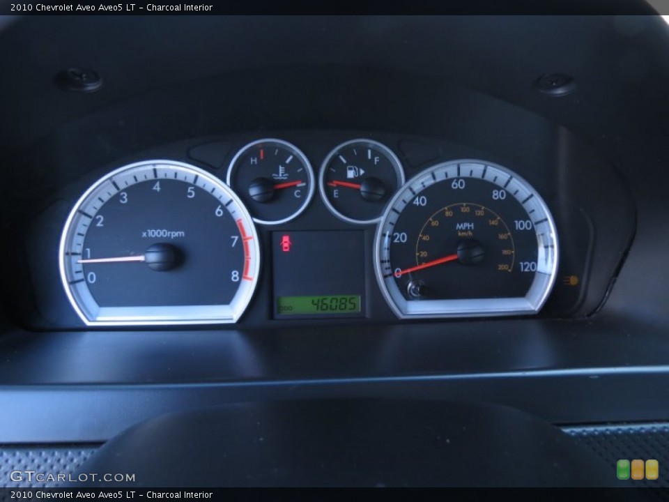 Charcoal Interior Gauges for the 2010 Chevrolet Aveo Aveo5 LT #69501046