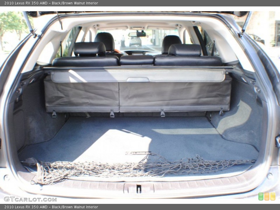 Black/Brown Walnut Interior Trunk for the 2010 Lexus RX 350 AWD #69503820