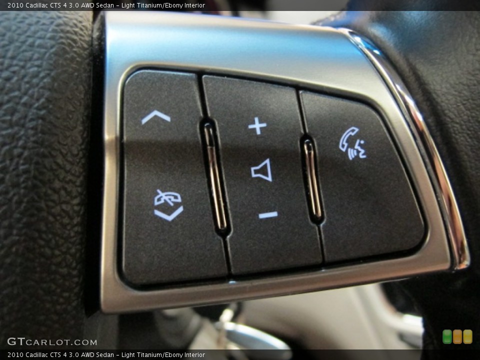 Light Titanium/Ebony Interior Controls for the 2010 Cadillac CTS 4 3.0 AWD Sedan #69504298