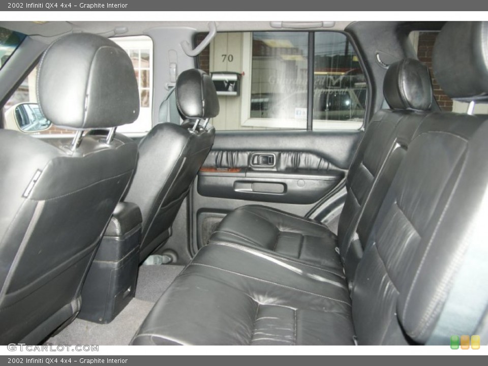 Graphite Interior Rear Seat for the 2002 Infiniti QX4 4x4 #69504814